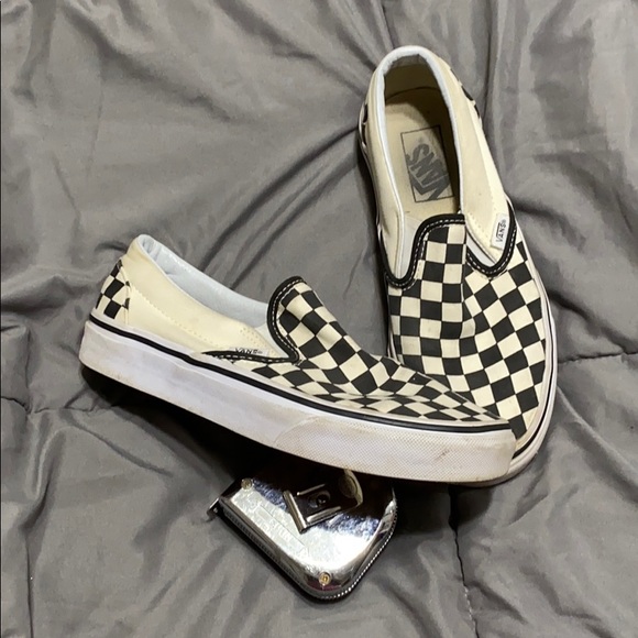 cute checkered vans